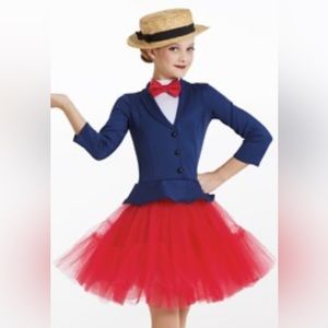 Weissman Mary Poppins Costume Size MC RN: 64830 Style: 12350